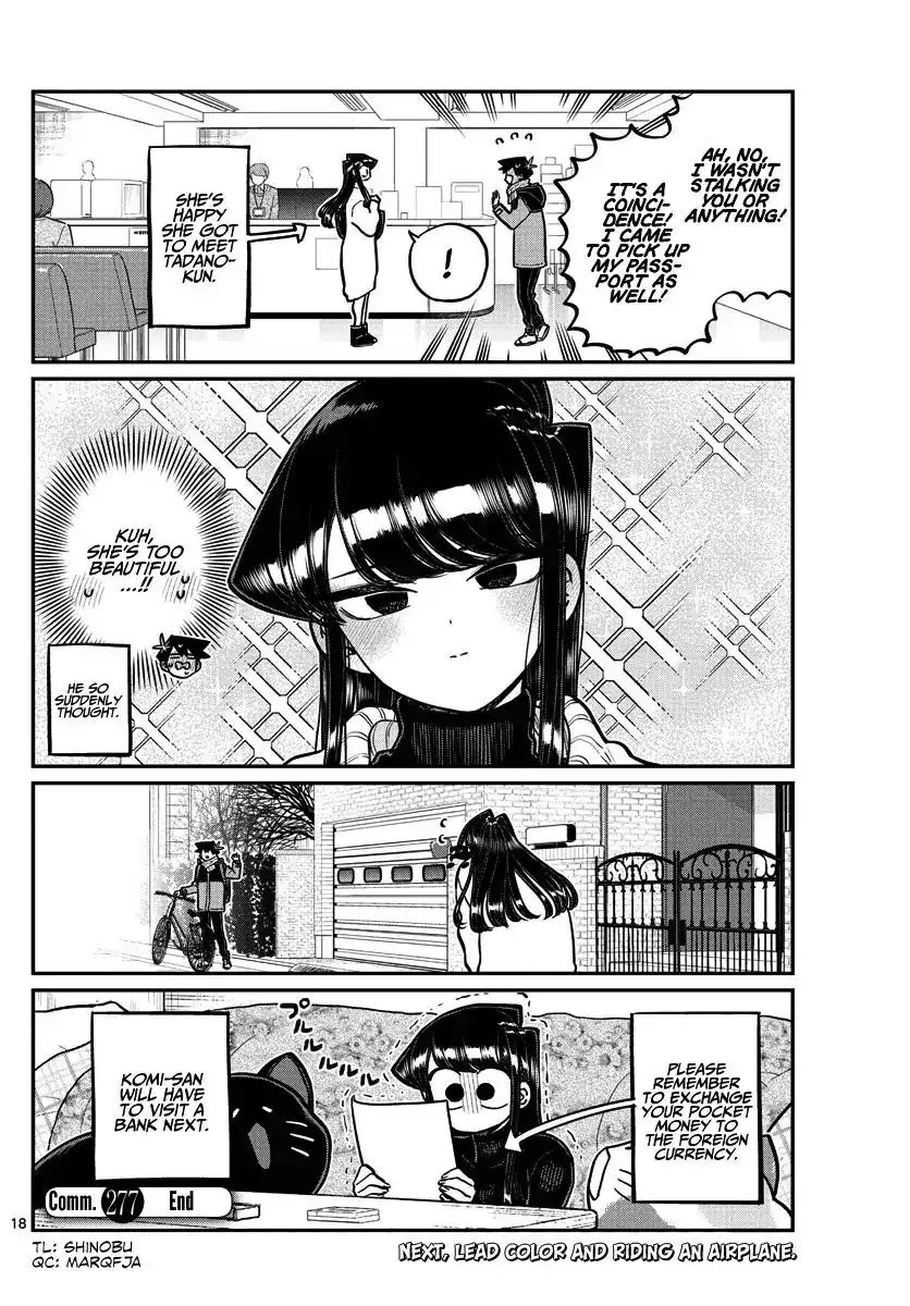 Komi-san wa Komyushou Desu Chapter 277 9